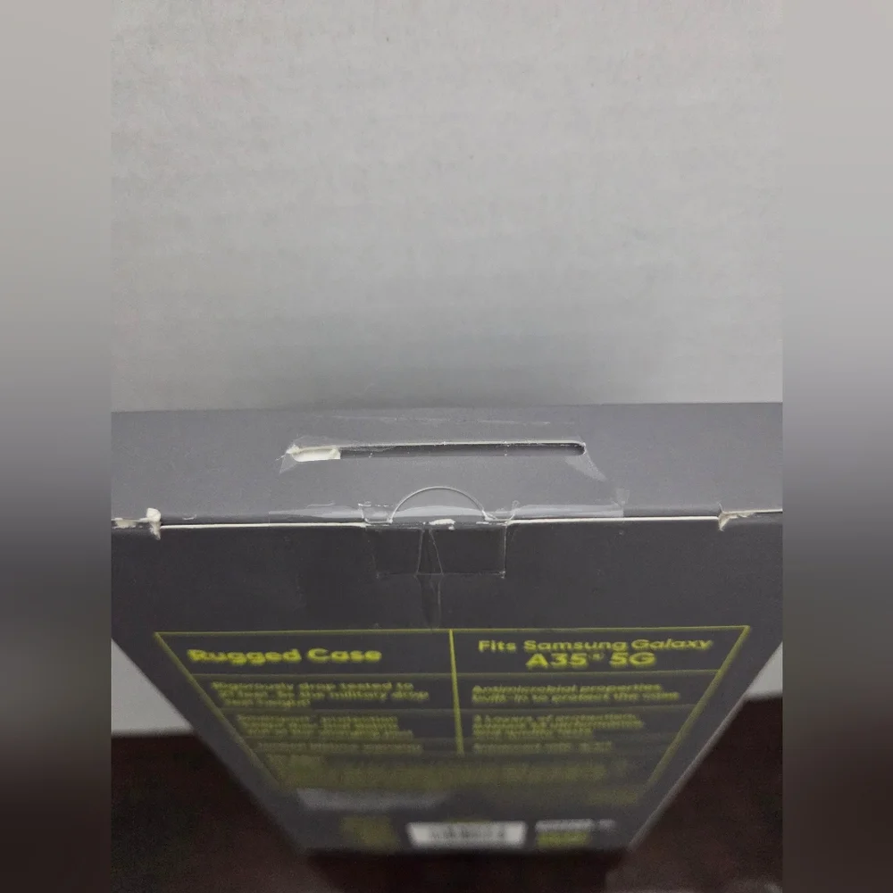 NWT Samsung Galaxy A35 5G Black Rugged Case Never Opened